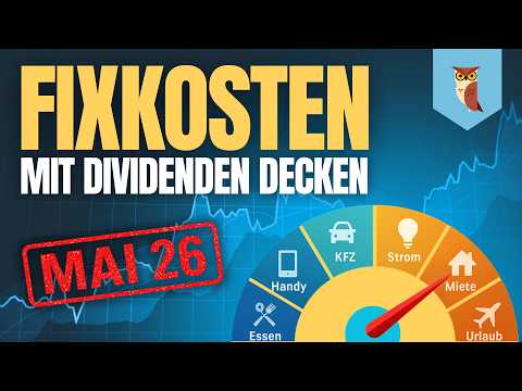 Zahlt mein Depot schon 563€ Bürgergeld? | Fixkosten mit Dividenden Mai 2026