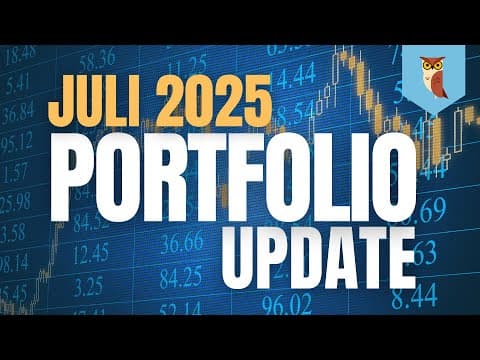 12.000€ in 6 Monaten mein Depot explodiert trotz Seitwärtsmarkt | Portfolio Update Juli 2025