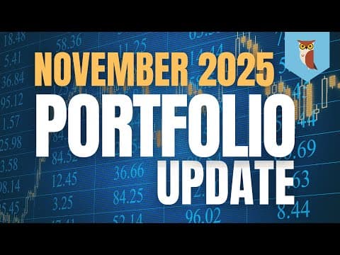 –25 % bei einer Aktie… und trotzdem erreiche ich ein Jahresziel! | Portfolio Update November 2025