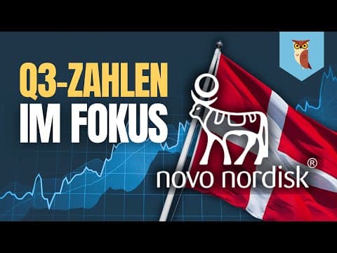 Novo Nordisk Aktie: Absturz um 70 % | Was die Q3-Zahlen jetzt entscheiden