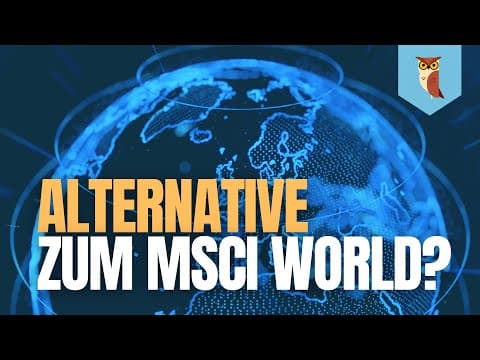 MSCI World ersetzen? Diese ETF-Alternative zahlt MEHR Dividende!