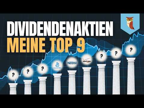 Top 9 Dividendenaktien August 2026 | Passives Einkommen aufbauen