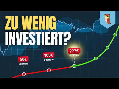 Warum dein Vermögensaufbau scheitert, wenn du nur so viel monatlich investierst